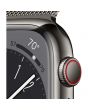 Apple Watch Series 8 GPS + Cellular, 41mm, Graphite Stainless Steel Case, Graphite Milanese Loop