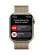 Apple Watch Series 8 GPS + Cellular, 45mm, Gold Stainless Steel Case, Gold Milanese Loop