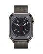 Apple Watch Series 8 GPS + Cellular, 45mm, Graphite Stainless Steel Case, Graphite Milanese Loop
