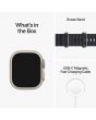 Apple Watch Ultra, GPS, Cellular, 49mm, Titanium Case, Midnight Ocean Band