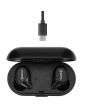 Casti True Wireless Boya Stereo, Bluetooth V5.0, USB-C, In-Ear, Negru