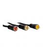 Cablu AV Hama 122163, SCART plug - 3x RCA plugs, 1.5m