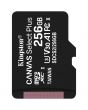 Card de memorie Kingston MicroSD, Canvas Select Plus, 256GB, Class 10, Adaptor