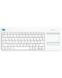 Tastatura Logitech Touch K400 Plus 920-007146, Wireless, USB, Alb