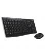 Kit Tastatura + Mouse Logitech MK270, Wireless, Negru