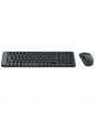Kit wireless tastatura, Mouse Logitech MK220, Negru