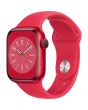 Apple Watch Series 8 GPS + Cellular, 41mm, (PRODUCT)RED Aluminium Case, (PRODUCT)RED Sport Band