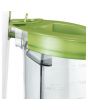 Storcator de fructe si legume Bosch MES25G0, 700 W, 1.25 l, Alb/Verde