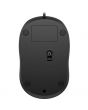 Mouse cu fir HP 1000, Senzor Optic, 1200 DPI, Negru