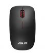 Mouse wireless Asus WT300, 1600 DPI, Negru/Rosu