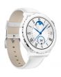 Smartwatch Huawei Watch GT 3 Pro, Ceramic Case, White Leather Strap