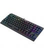 Tastatura gaming Redragon K568 Dark Avenger, Iluminare RGB, Mecanica, Negru