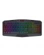 Tastatura gaming wireless Redragon Harpe K503A, Iluminare RGB, Negru