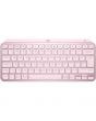 Tastatura wireless Logitech MX Keys Mini Minimalist, Iluminata, Rose