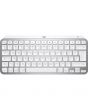 Tastatura wireless Logitech MX Keys Mini Minimalist pentru Mac, Iluminata, Pale Grey