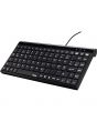 Tastatura mini Hama SL720 Slim, USB, Layout RO, Negru