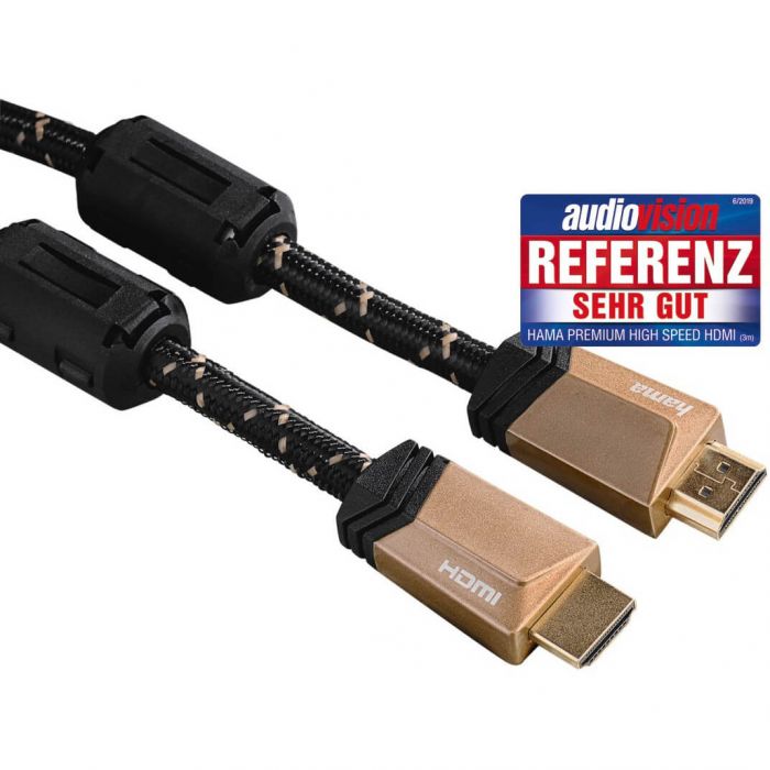 Cablu HDMI Hama Premium 122211, 3 m
