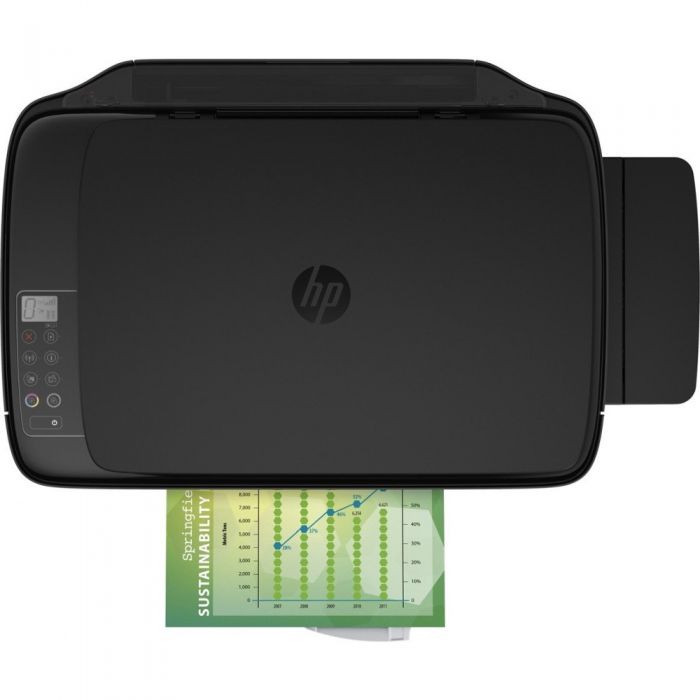 Multifunctional HP CISS InkTank 415 All-in-One, Wireless, 15.000 de pagini negru, 8000 de pagini color, A4