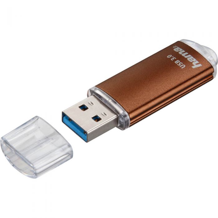 Memorie USB Hama Laeta 124004, 64GB, USB 3.0, Maro
