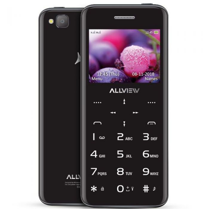 Telefon mobil Allview S8 Style, Dual SIM, Negru