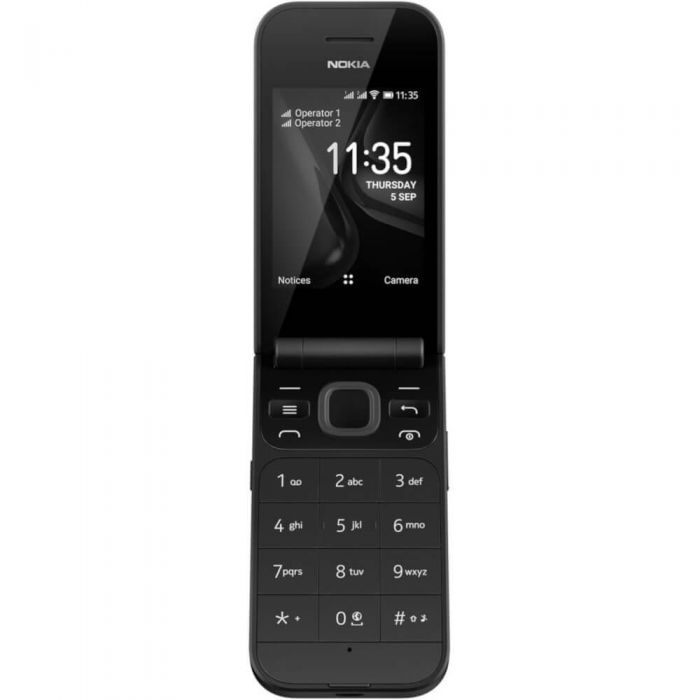 Rendezvous skip gold Telefon mobil Nokia 2720 Flip, Dual SIM, Negru