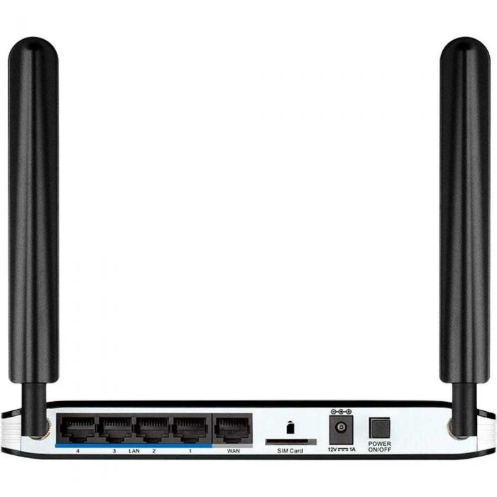 Router wireless D-Link DWR-921, N300, 4G LTE, Negru