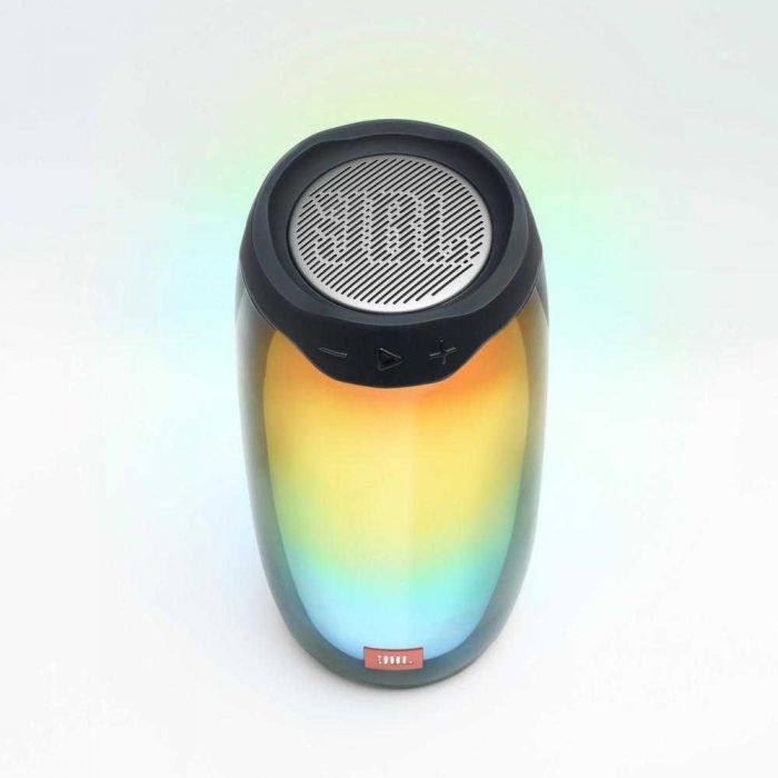 Boxa portabila JBL Pulse 4, 360 LED, PartyBoost, Bluetooth, Negru