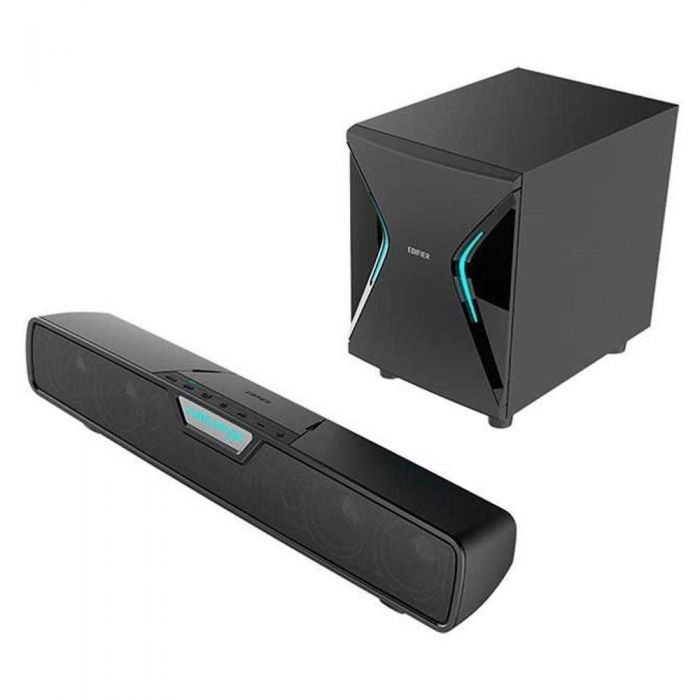 Soundbar PC Edifier G7000, 86W, Bluetooth, Subwoofer, Iluminare RGB, Negru