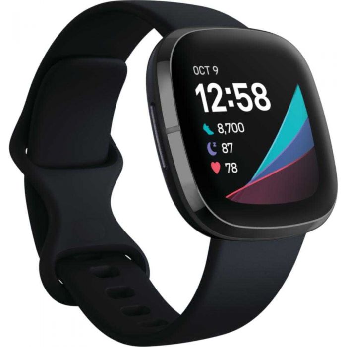 Smartwatch Fitbit Sense, NFC, Carbon
