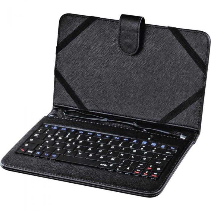 Husa tableta cu tastatura Hama U8182500, Negru