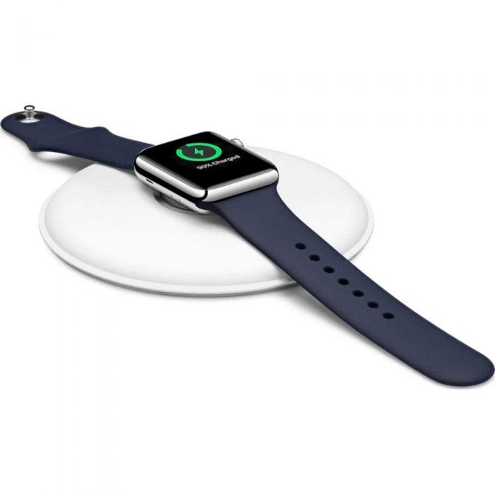 Stand de incarcare Apple Watch, Magnetic, Alb