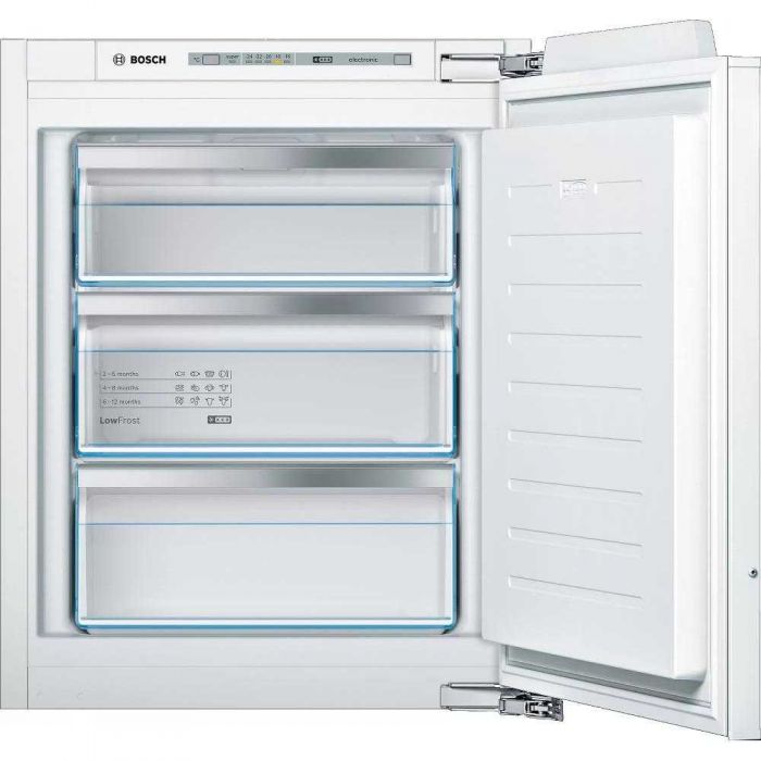 Congelator incorporabil Bosch GIV11AFE0, Low Frost, 72 l, Clasa  E, (clasificare energetica veche Clasa A++)