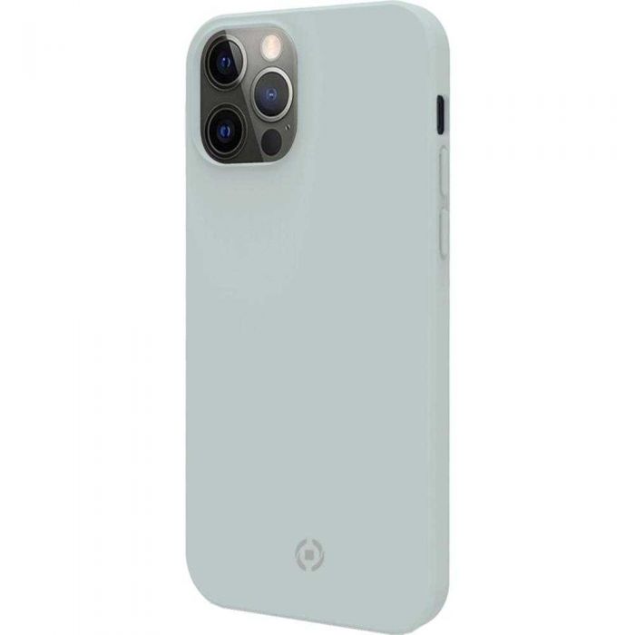 Husa de protectie Celly Cromo pentru iPhone 12 Pro, Albastru
