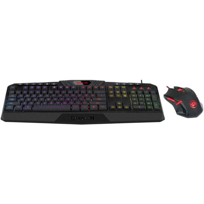 Kit gaming tastatura + mouse Redragon S101, Negru