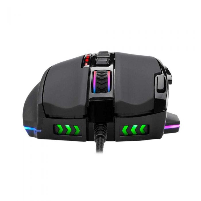 Mouse gaming Redragon Sniper, Iluminare RGB, Negru