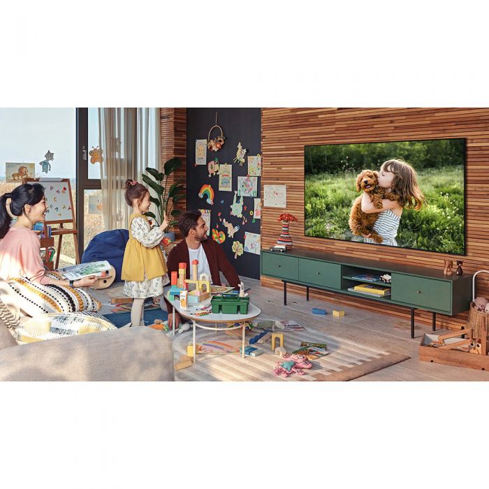 Televizor Smart QLED, Samsung 43Q60A, 108 cm, Ultra HD 4K, Clasa G