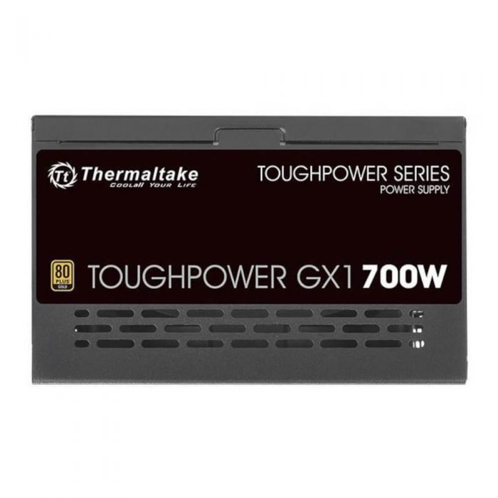 Sursa Thermaltake Toughpower GX1, 700 W, 80 + GOLD, PFC Activ, Single rail, Ventilator 120mm, Eficienta 90%