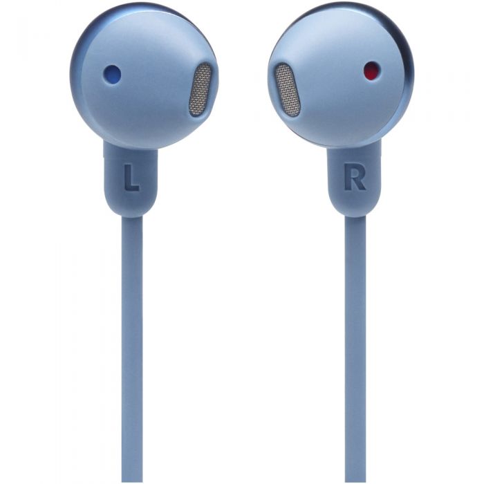Casti audio In-Ear JBL Tune 215, Bluetooth,  Pure Bass, Asistent vocal, Multi-point, Autonomie 16 ore, Albastru