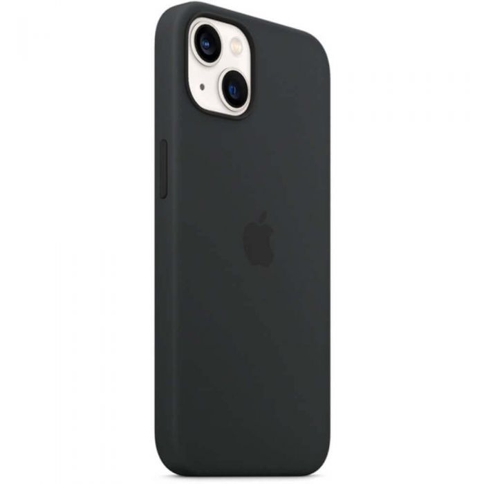 Husa de protectie Apple Silicone Case with MagSafe pentru iPhone 13 mini, Midnight