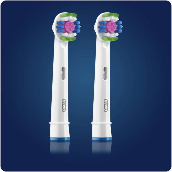 Rezerve periuta de dinti electrica Oral-B 3D White, Tehnologie CleanMaximiser, 2 buc