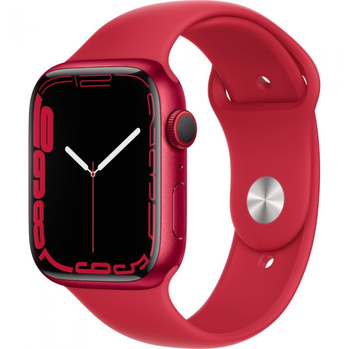 Apple Watch Series 7 GPS + Cellular, 45mm, (PRODUCT)RED Aluminium Case, (PRODUCT)RED Sport Band