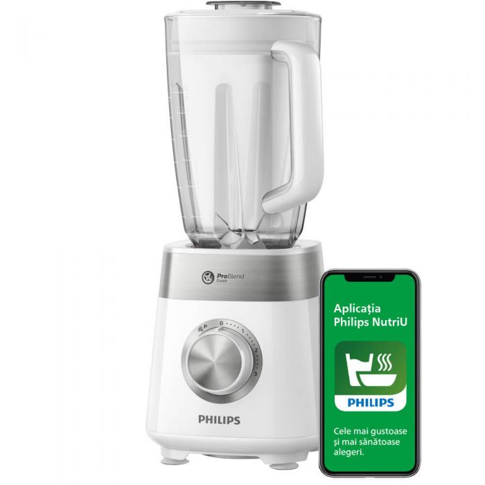 ratio constantly efficiently Blender Philips ProBlend Crush HR2224/00 | Flanco.ro