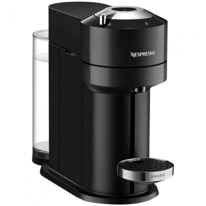 Espressor cu capsule Nespresso Krups XN910810 Vertuo Next, 1500 W, 1.1 L, Control prin Bluetooth si Wi-FI, Tehnologie Centrifusion, Negru