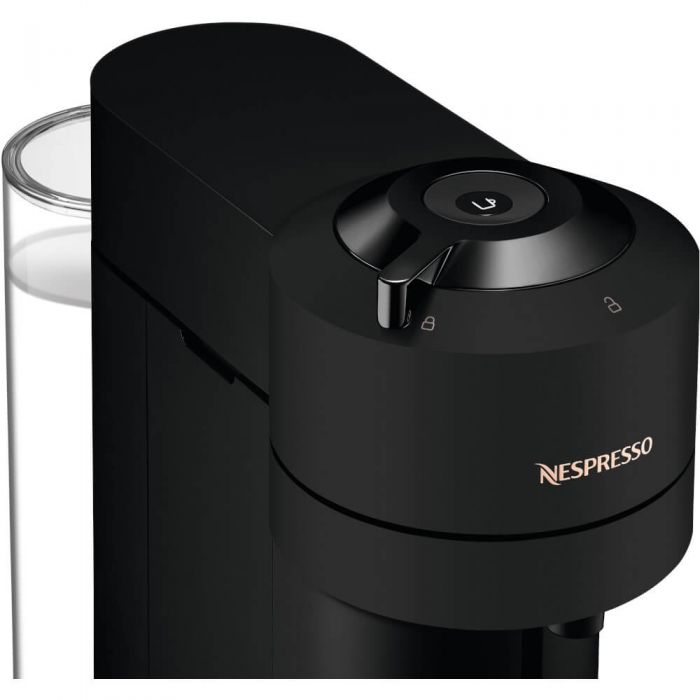 Espressor cu capsule Nespresso-De'Longhi  ENV120.BM Vertuo Next, 1500 W, 1.1 L, Control prin Bluetooth si Wi-FI, Tehnologie Centrifusion, Negru Mat