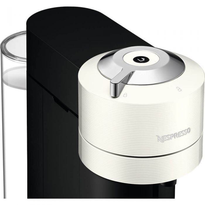 Espressor cu capsule Nespresso-De'Longhi  ENV120.W Vertuo Next, 1500 W, 1.1 L, Control prin Bluetooth si Wi-FI, Tehnologie Centrifusion, Alb