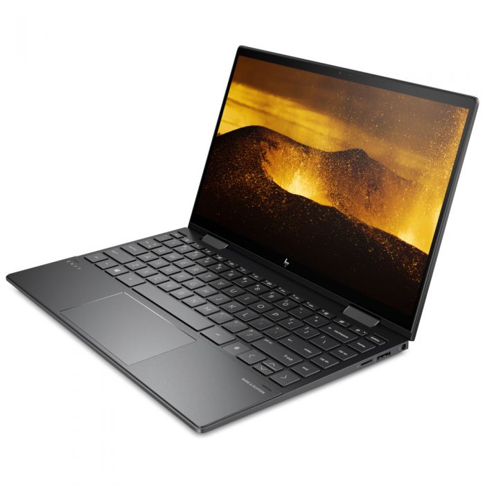 Laptop HP Envy 13 x360 5D5H9EA, AMD Ryzen 5-5600U, 8GB DDR4, 512GB SSD, AMD Radeon Graphics, Windows 11, Negru