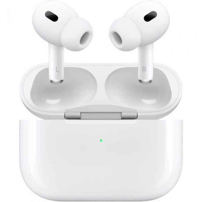Casti True Wireless Apple AirPods Pro2 (2022), Carcasa MagSafe, Active Noise Cancellation, Bluetooth, Alb
