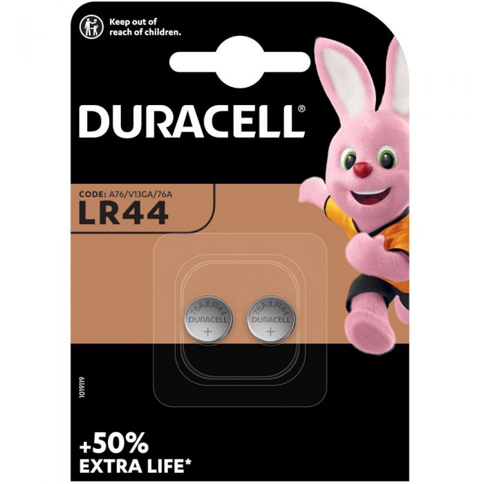 Baterie Duracell LR44 1.5V, 2 buc