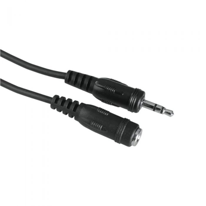 Cablu audio Hama 205104, Jack 3.5 mm, 2.5 m, Negru