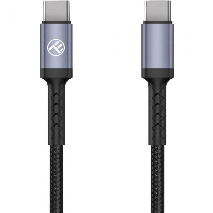 Cablu date Tellur PD60W, USB Type-C la USB Type-C, 2m, Negru